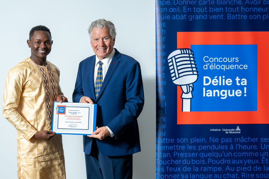 Alpha Amadou Sow - Prix avenir francophone